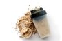 Whey protein powder with shaker for mixingFonte: 315249847<!-- NICAID(15546258) -->