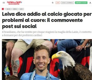 Corriere dello Sport / Reprodução Corriere dello Sport / Reprodução
