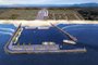 Projeto do Porto Meridional, em Arroio do Sal, no Litoral Norte, elaborado pela DTA Engenharia Portuária e Ambiental.<!-- NICAID(14859582) -->