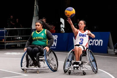 Paula Letícia, basquete 3x3, cadeira de rodas, Universíade