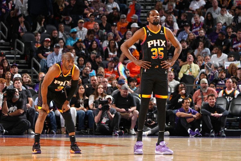 Chris Paul, Kevin Durant, NBA, Phoenix Suns