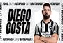 Botafogo traz Diego Costa com contrato válido até o final de 2023