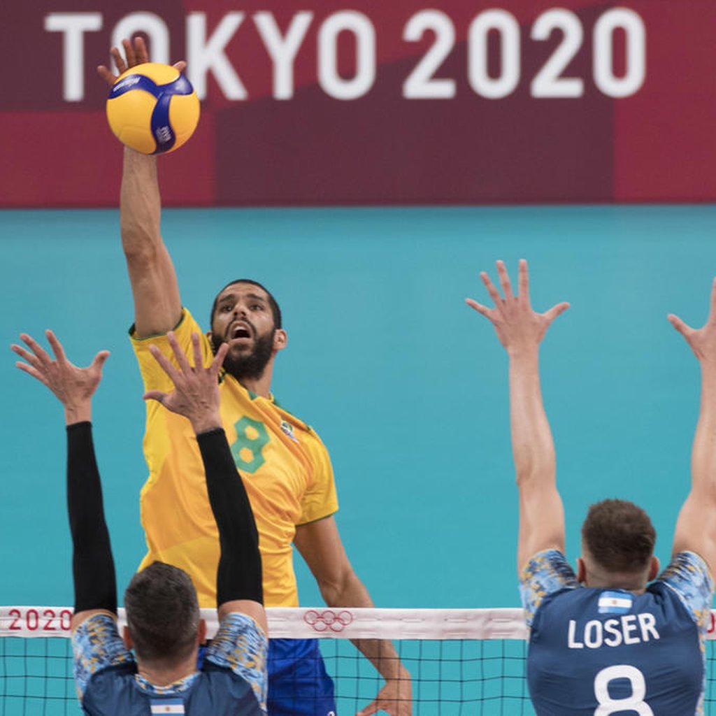 Brasil vence Catar e continua 100% no Mundial de vôlei masculino