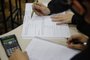 Novo Hamburgo, RS, Brasil, 11-05-2022: Estudantes do ensino médio durante aula de reforço com monitoria no Laboratório de Matemática na Fundação Liberato. Matéria sobre o baixo índice de aprendizagem da disciplina entre estudantes dessa faixa etária. Foto: Mateus Bruxel / Agência RBSIndexador: Mateus Bruxel<!-- NICAID(15093076) -->