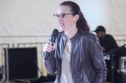 Cristina Nora Calcagnotto, atual secretária da Cultura de Caxias do Sul. Em entrevista ao Pioneiro, ela fala dos desafios do setor Cultural, em 2024, ano eleitoral.<!-- NICAID(15640467) -->