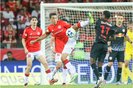 de pena no jogo com o bragantino