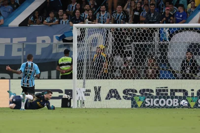 11.04.25, Porto Alegre, RS, Brasil: Terceira rodada do Brasileirão 2025. Grêmio x Flamengo, na Arena. Fotos: Jefferson Botega/Agencia RBSIndexador: jeff botega<!-- NICAID(16016272) -->
