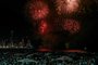 *A PEDIDO DE YASMIM GIRARDI* Show de fogos de artifício no Réveillon de Balneário Camboriú, em Santa Catarina, reuniu aproximadamente um milhão de pessoas nas edições anteriores. Fotos: Prefeitura de Balneário Camboriú/Divulgação<!-- NICAID(15304837) -->