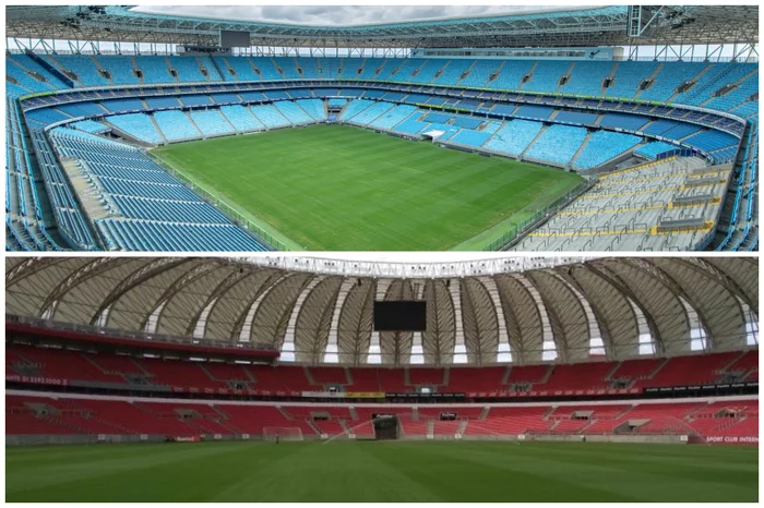 Montagem sobre fotos de Leonardo Silveira / Camejo Comunicação e Divulgação/Inter / Camejo Comunicação e Divulgação/Inter Montagem sobre fotos de Leonardo Silveira / Camejo Comunicação e Divulgação/Inter / Camejo Comunicação e Divulgação/Inter