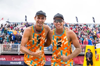André Stein, Renato, vôlei de praia