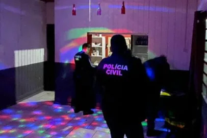 Cinco boates e uma hospedagem com 19 quartos de Vacaria foram alvo da Operação Caminhos Seguros, que ocorre desde o início do mês em todo o país com ações de combate à exploração sexual de crianças e adolescentes. Os estabelecimentos foram fiscalizados nesta quarta-feira, em ação da Polícia Civil e do Corpo de Bombeiros Militar do município. Foram registradas duas ocorrências por exercício de atividade sem atender aos requisitos exigidos por lei; e emitidas duas notificações por não apresentação do Plano de Prevenção e Proteção contra Incêndios (PPCI).<!-- NICAID(15431476) -->