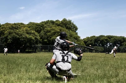 PORTO ALEGRE, RS, BRASIL - 2024.01.07 - Reportagem em série sobre esportes Olímpicos praticados no RS. Em Porto Alegre existe o time White Tigers, de Baseball. Apesar de não estar na lista de Paris 2024, a modalidade terá apenas um hiato entre olimpíadas: Esteve em Tokio 20 e estará nas olimpíadas de 2028. (Foto: André Ávila/ Agência RBS)<!-- NICAID(15649208) -->