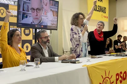 *A PEDIDO DE FABIO SCHAFFNER* Convenção partidária do PSOL - Foto: Samir Oliveira/Divulgação<!-- NICAID(15157021) -->