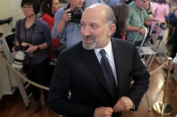 WASHINGTON, DC - JULY 18: U.S. Commerce Secretary Howard Lutnick arrives for the signing ceremony for the GENIUS Act in the East Room of the White House July 18, 2025 in Washington, DC. The act, formally known as the Guiding and Establishing National Innovation for U.S. Stablecoins Act, was passed this week by the U.S. Congress.   Anna Moneymaker/Getty Images/AFP (Photo by Anna Moneymaker / GETTY IMAGES NORTH AMERICA / Getty Images via AFP)<!-- NICAID(16090081) -->