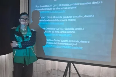 Projeto do produtor, roteirista e diretor Le Daros leva oficinas de audiovisual para comunidades caxienses.<!-- NICAID(16066648) -->