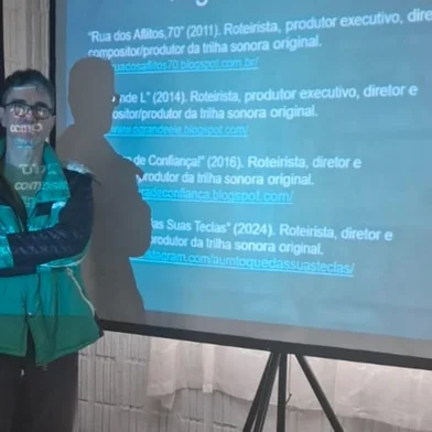 Projeto do produtor, roteirista e diretor Le Daros leva oficinas de audiovisual para comunidades caxienses.<!-- NICAID(16066648) -->