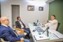 Rodrigo Lorenzoni em reunião com Jair Bolsonaro