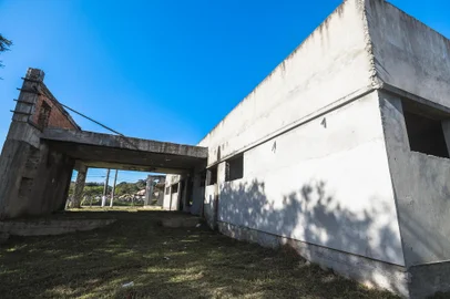 Guaíba, RS, BRASIL, 16/05/2019:  Especial 20 obras paradas. 17) O que: UPA de Guaíba  - Onde: Rua João de Araújo Lessa, em Guaíba  (Foto: Omar Freitas / Agência RBS)<!-- NICAID(14085783) -->