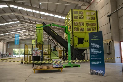 Empresa recicla 2 toneladas de latinhas consumidas no Acampamento Farroupilha<!-- NICAID(16130156) -->