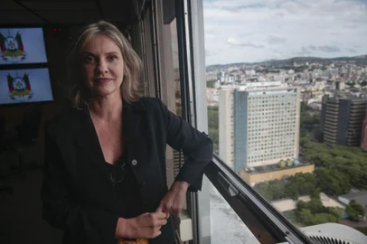 PORTO ALEGRE, RS, BRASIL - 2019.01.16 - Entrevista com a secretária Leany Lemos, secretária estadual do Planejamento do Rio Grande do Sul. (Foto: ANDRÉ ÁVILA/ Agência RBS)Indexador: Andre Avila<!-- NICAID(13918514) -->