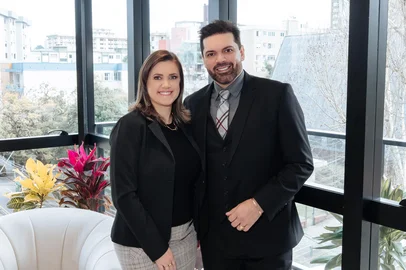 Joceni Meregalli e Vitor Meregalli, sócios da Célese _ Centro de Saúde Mental Corporativo. <!-- NICAID(16096409) -->
