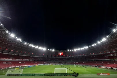 30/08/2021 - PORTO ALEGRE, RS - Estádio Beira-Rio.  Pré-jogo (Inter x Palmeiras). Campeonato brasileiro de Futebol Feminino A1. FOTO: Marco Favero / Agência RBS<!-- NICAID(14876623) -->