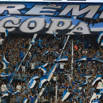 PORTO ALEGRE, RS, BRASIL, 03-09-2026: Grêmio vs Internacional, clássico GreNal nº454, pelo jogo de volta das Quartas-de-Final da Copa do Brasil 2026. O jogo ocorre na Arena, em Porto Alegre. Foto: Jeff Botega/Grupo RBSIndexador: jeff botega<!-- NICAID(16359170) -->
