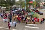 Cerca de 80 moradores das ocupações realizam manifestação em frente a Prefeitura de Passo Fundo<!-- NICAID(15407064) -->