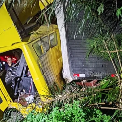 Homem morre em colisão entre carro e caminhão na RS-223, em Selbach<!-- NICAID(15594667) -->