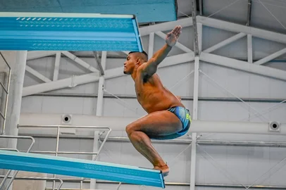 Luís Felipe Moura, saltos ornamentais