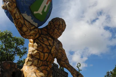GRAMADO, RS, BRASIL, 18/10/2021 - Decreto estadual exige que estabelecimentos como parques cobrem o Passaporte Sanitário dos frequentadores. NA FOTO: parque Floryball. (Marcelo Casagrande/Agência RBS)<!-- NICAID(14918388) -->
