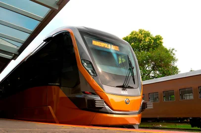 Marcopolo Rail apresenta Prosper Hybrid no Seminário VLT - Mobilidade e Requalificação Urbana. <!-- NICAID(15768514) -->