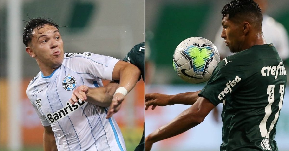 Pepê x Rony: os pontas que unem Grêmio e Palmeiras na final da Copa do ...