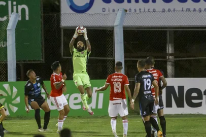 Lances do jogo Novo Hamburgo x Inter, pelo Gauchão, neste domingo 21 de março de 2021.Indexador: Jeff Botega<!-- NICAID(14740234) -->