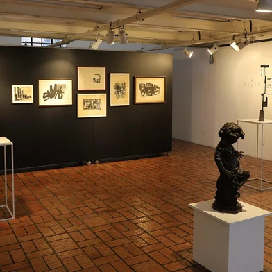 CAXIAS DO SUL, RS, BRASIL. 21.05.2025.  "Anônimos do Acervo: a comunidade como identificadora", com obras do Amarp, na Sala de Exposições do Ordovás, (Ulisses Castro / Agência RBS).<!-- NICAID(16042795) -->