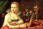 Vanitas: Autorretrato (1610), da artista holandesa Clara Peeters<!-- NICAID(14960036) -->