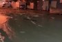 Primeiros efeitos da Yakecan: mar sobe e invade rua no sul do Estado
