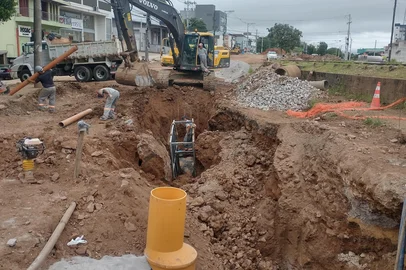 Obras do Samae impactam o trânsito em ao menos oito bairros de Caxias do Sul nesta semana<!-- NICAID(16001814) -->