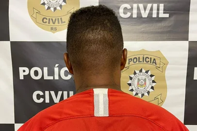 Homem é preso por tentativa de feminicídio em Porto Alegre. Foto: Polícia Civil / Divulgação<!-- NICAID(15369282) -->
