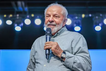 Presidente da República, Luiz Inácio Lula da Silva, durante a Cerimônia de Anúncio dos Empreendimentos do PAC no Estado do Piauí