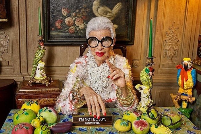 @iris.apfel / Reprodução,Instagram