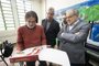 CPI da Educação - Comissão Parlamentar de Inquérito, com presidência do vereador Idenir Cecchim, destinada a investigar supostas irregularidades na aquisição de materiais didáticos pela SMED - Visita à Escola Municipal de Educação Básica Doutor Liberato Salzano Vieira da Cunha. Na foto, lousa interativa (Foto: Ederson Nunes/CMPA)Indexador: Ederson Nunes/CMPAFotógrafo: Jornalista repÃ³rter fotogrÃ¡fic<!-- NICAID(15519380) -->