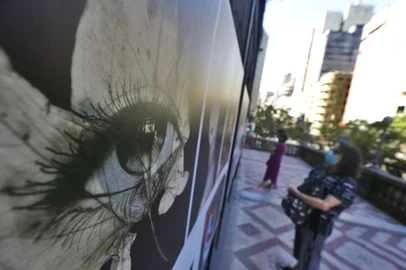 Flagrantes da vida e da arte ilustram as escadarias da Borges de Medeiros, em Porto Alegre, na 4ª edição da Street Expo Photo. Considerada a maior exposição fotográfica a céu aberto do país, até 12 de janeiro a mostra irá exibir o trabalho de 122 fotógrafos do Brasil e do Exterior.<!-- NICAID(14965910) -->