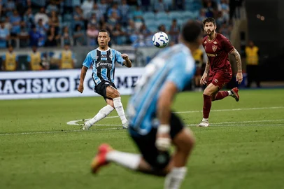 PORTO ALEGRE, RS, BRASIL, 02-12-2025: Grêmio vs Fluminense, na Arena, pelo Brasileirão Série A 2025. Fotos: Duda Fortes/Agência RBS<!-- NICAID(16179024) -->