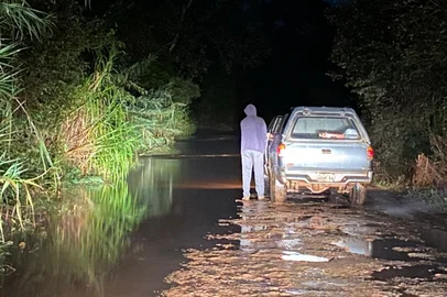 Chuva em Ijuí causa transtornos<!-- NICAID(16047207) -->