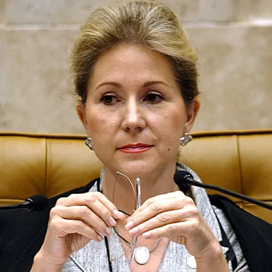 Ellen Gracie, presidente do Supremo Tribunal Federal.#PÁGINA:42 Fonte: ABR Fotógrafo: Pedro Pozzebom<!-- NICAID(1876656) -->