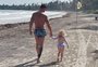 Marido de Ricky Martin posta fotos do cantor com a filha do casal: "Felicidade dupla"