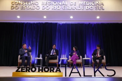 PORTO ALEGRE, RS, BRASIL - 2024.11.12 - Zero Hora Talks debate a qualificação do ensino de Medicina no RS. Evento é realizado em parceria com o Conselho Regional de Medicina do Rio Grande do Sul (Cremers). (Foto: André Ávila/ Agência RBS)<!-- NICAID(15912357) -->