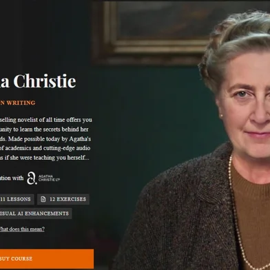 Agatha Christie revive em IA em curso de escrita da BBC<!-- NICAID(16040562) -->