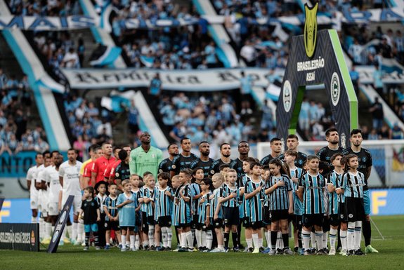 PORTO ALEGRE, RS, BRASIL - 2023.11.30 -Grêmio x Goiás, na Arena - Foto: André Ávila/Agência RBS<!-- NICAID(15613494) -->